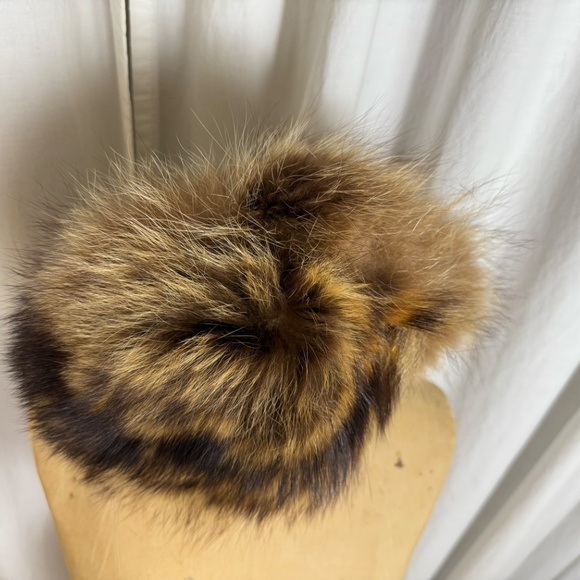 Vintage Brown Fur Winter Hat Women's - Picture 3 of 7